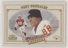 2001 Fleer Tradition Glossy Unsung Heroes Tony Gonzalez #320 HOF o9f