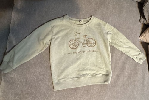Rylee + Cru Let The Good Times Roll Bicycle Sweatshirt 4-5Y