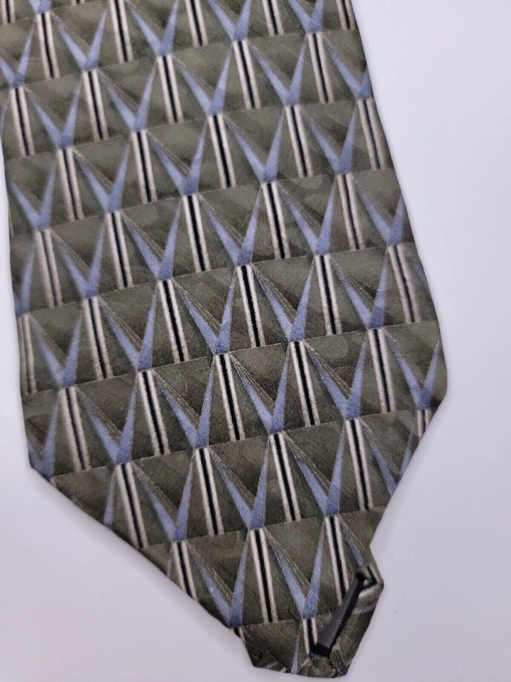 Corbata formal Cambridge Classics para hombre 58"Lx3,75"W corbata de cuello verde Foto 2 de 4