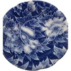 Teien Japanese Blue & White Floral SMALL Replacement Plate/shallow Bowl — photo 2