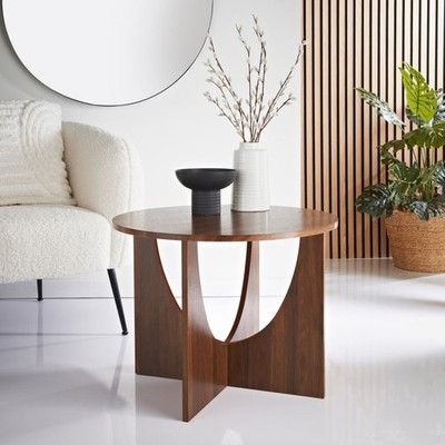 Home Collection Beistelltisch Nussbaum Optik Wohnzimmer Möbel Büro Modern Neu