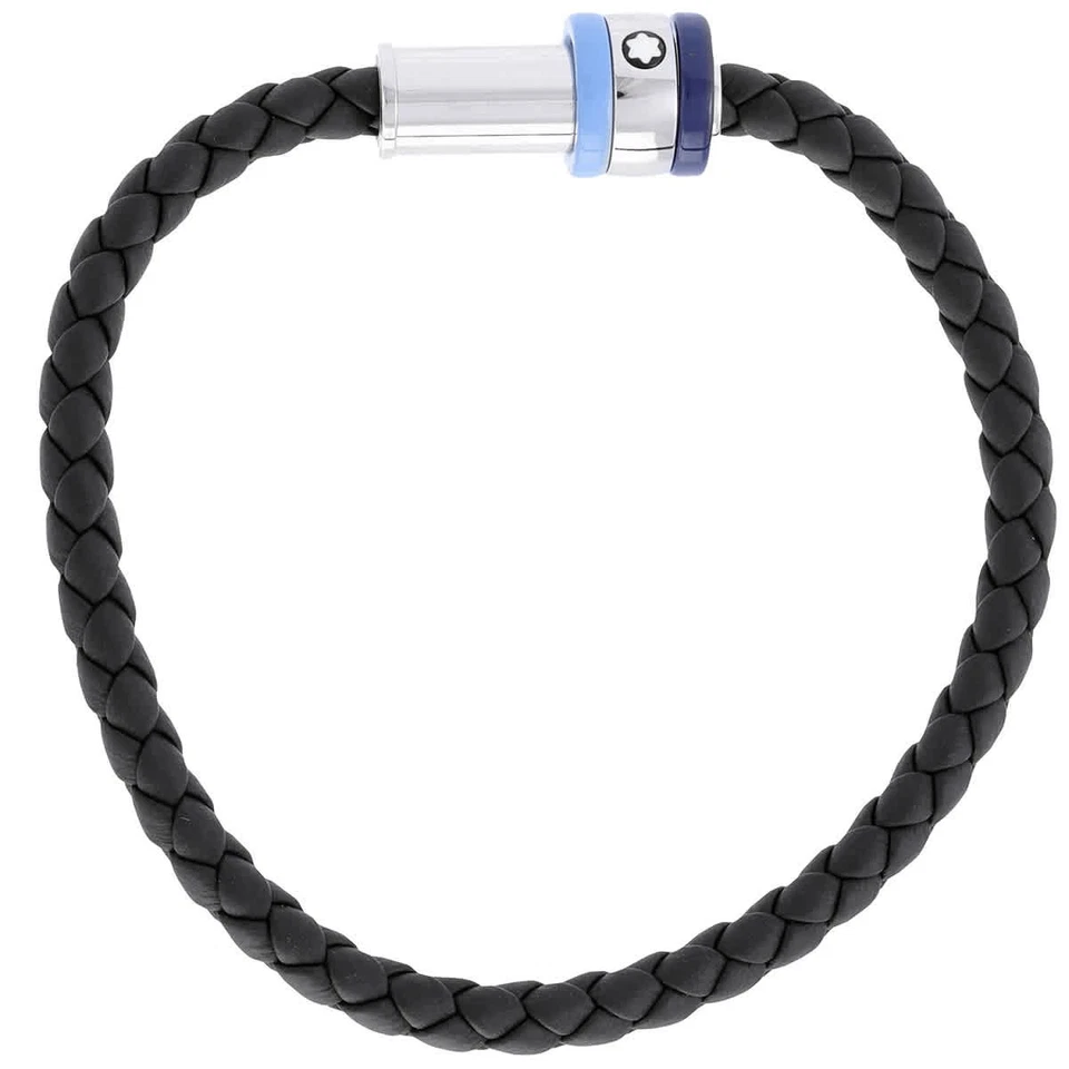 Мужской браслет Montblanc 1858 цвет Ice Sea Blue, размер 63 - Изображение 4 из 4