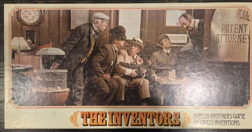 Parker Brothers the Inventors Board Game 1974 Vintage, Complete Set