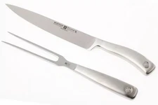 Wusthof Culinar Carving Set 2-Piece Stainless Steel (WU9649) Rare-New-Ships Fast
