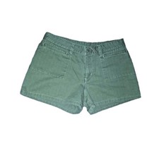 SALE WOMENS Brown Jean Shorts Vintage Y2K OLD NAVY Tan Denim 4 Jrs Small 26 -30