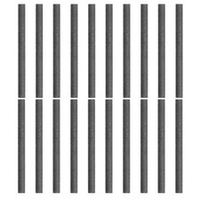 20 Pcs Welding Sticks Silver Fiber Electrode Carbon Gouging Rods