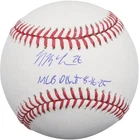 Nolan McLean New York Mets Signed Baseball with "MLB Debut 8/16/25" Inscription