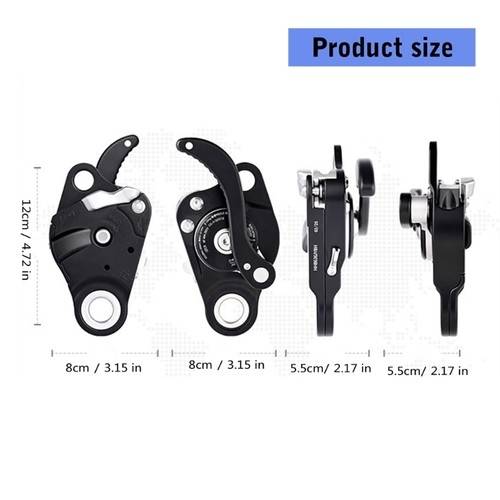 Multiple Use Climbing Rappel Equipment With Regulable Speed Durability - Picture 8 of 8