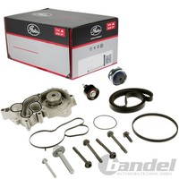 Gates ZAHNRIEMEN-SATZ + Wasserpumpe Passend FüR Audi A1 A3 A4 A5 Q2 Q3 Cupra FOR