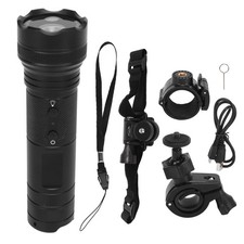 Telecamera Casco Moto 1080P Con Supporto Fisso Bussola Impermeabile Equitazione