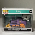 Funko Pop Trains Disney NBC 07 Jack Skellington in Engine