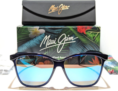 NEW Maui Jim Liquid Sunshine Blue Polarized Blue Hawaii Lens Sunglasses B601-03