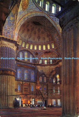 D213334 Türkei Istanbul Innenraum der Blauen Moschee Ercan Guneri