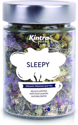 Foods Sleepy Loose Leaf Herbal Tea, 40g (40 Servings) | Loose Leaf