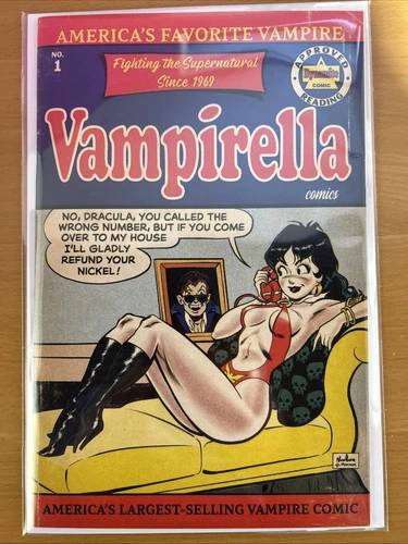 Vampirella #1 2025 Nuno Pereira Archie 50 Homage