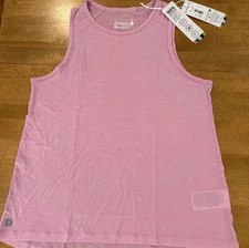 SmartWool Active Ultralite High Neck Tank Top-Merino Wool Ladies S NWT Soft 