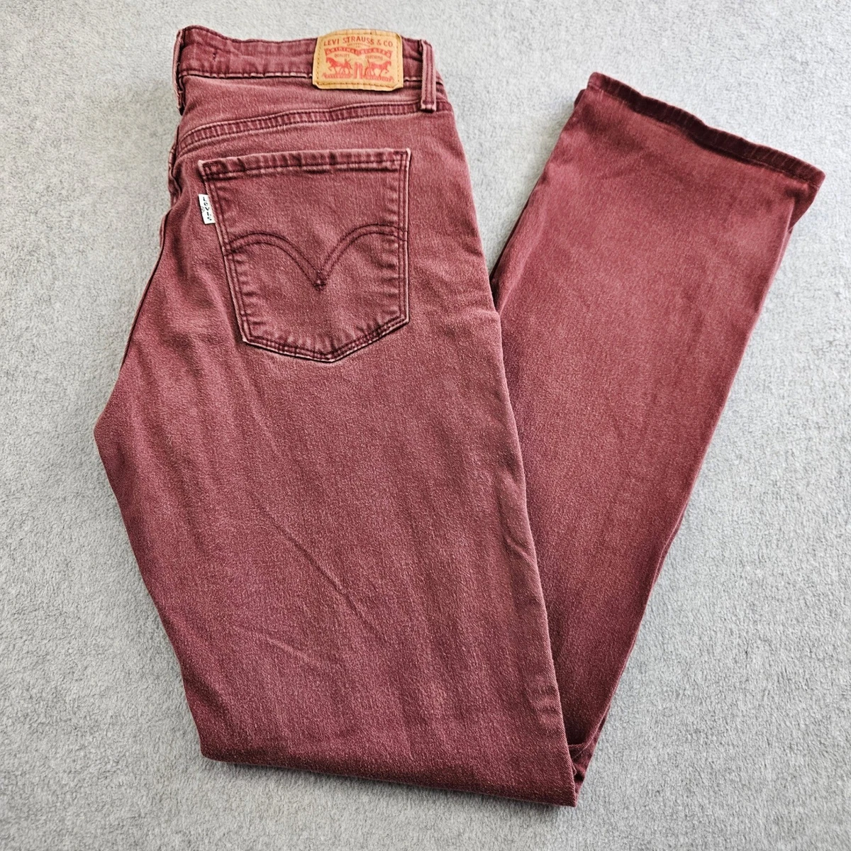 Levi's Red Jeans for Men for sale - eBay