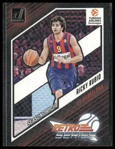 2023 Donruss Turkish Airlines EuroLeague Ricky Rubio #11 card