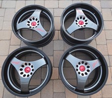 4 Rays Try Force Zelda 17x8.0j9j Et35 5x114.3 Tri Spoke Wheels Set