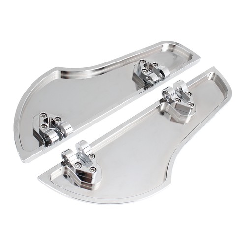 Fahrer Trittbretter Für Harley Softail 00-17,Touring 00-ON,Dyna Switchback 12-16 - Bild 12 von 14