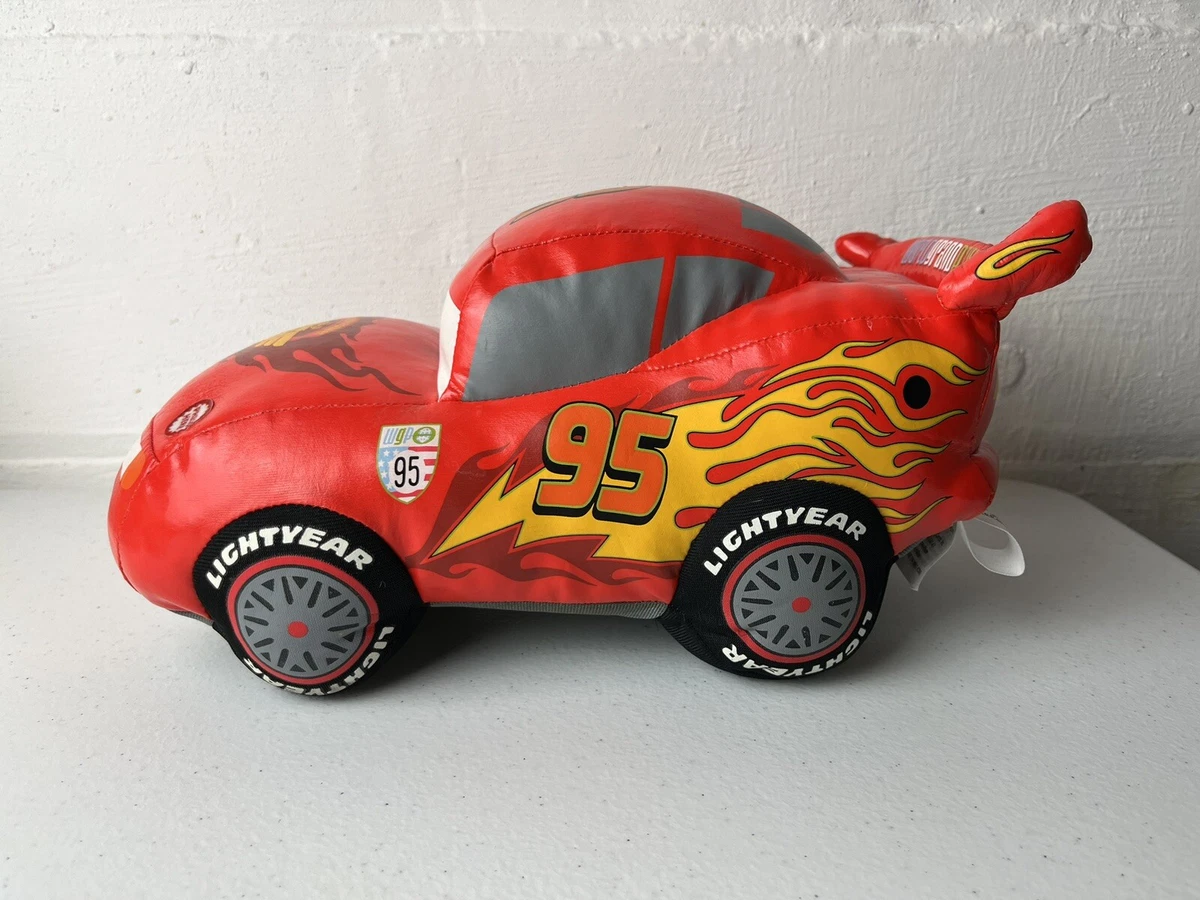 Lightning McQueen Talking Vibrating Plush Untested Disney Pixar