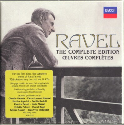 クラシック RAVEL THE COMPLETE EDITION 14CD Ravel – The Complete Edition - Deutsche Grammophon