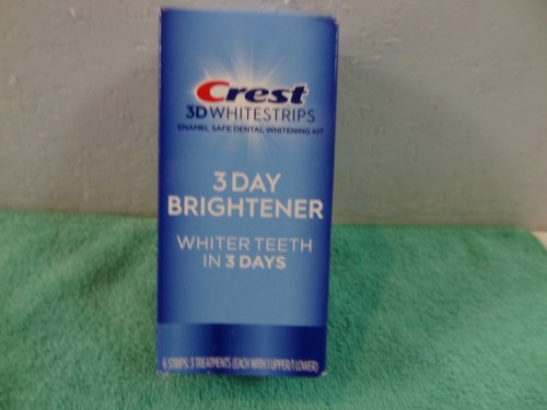 NEW Crest 3d Whitestrips 3 Day Brightener Kit 6ct 3 Treatments Exp: 6/2026