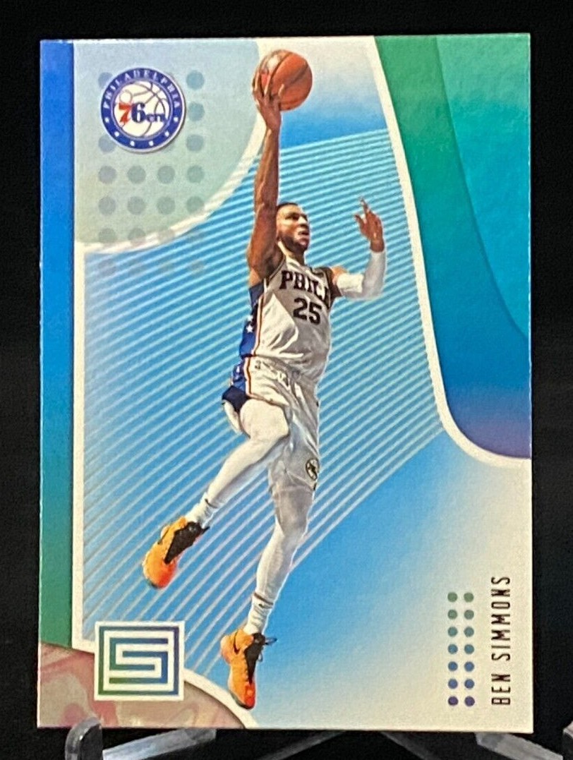 2018-19 Panini Status Blue #48 Ben Simmons Philadelphia 76ers