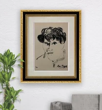 Marc Chagall Hand-Signed Original Print With COA and +$3,500 USD Appraisal.