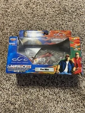 Vintage 2004 Orange County Choppers Light And Sound Fire Bike New In Box . 
