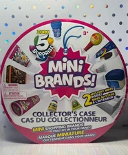 5 Surprise Mini Brands Collectors Case ~Series 1 ~Includes 2 Mistery minies!!