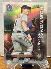 2021 Bowman Positional Promise Brett Baty #POS-BB New York Mets