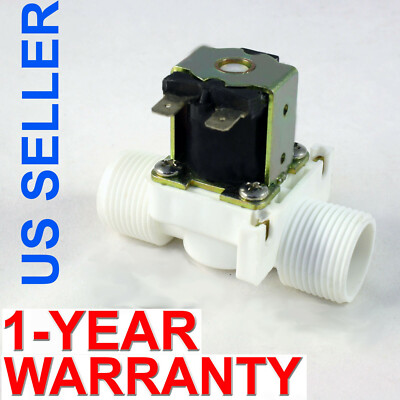 3/4 inch NPS Thread 24V DC GRAVITY-FEED Plastic Nylon Solenoid Valve