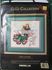 Dimensions Gold Collection Counted Cross Stitch Kit #8495 Peace On Earth NIP