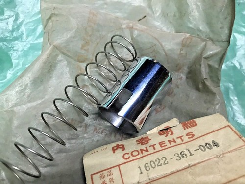 Honda 74-76 MT125 MT125K1/K2 Ventilsatz Drosselklappe Vergaser NOS P/N 16022-... - Bild 3 von 5
