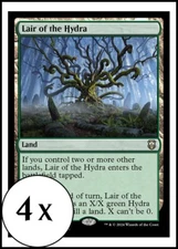 MTG - 4 x Lair of the Hydra - Modern Horizons 3 Commander - Playset 4x x4