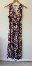 F&F Women's Multicoloured Maxi Dress Size 8