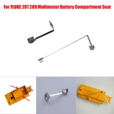 Positive/Negative Shrapnel For FLUKE 287 289 Multimeter Battery Compartment Seat