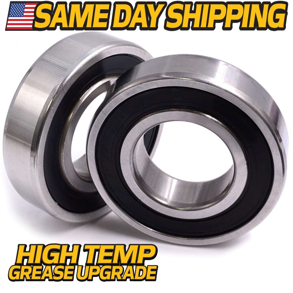 2) Front Wheel Inner Bearing 67205 for Dixie Chopper - HiTemp