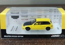 Inno64 Honda Civic EF9 SiR Yellow Malaysia Special Edition JDM