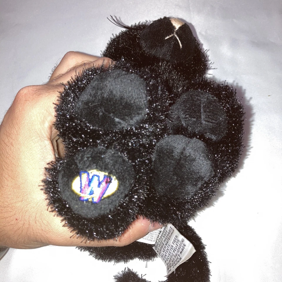 Webkinz Black Cat Plush Stuffed Animal NO Code Clean Cute Cuddly Soft - Image 3 of 4