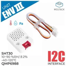 M5Stack ENV Environmental temperature humidity sensor pressure data monitoring