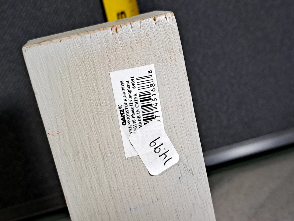 Wood Block 6" Home Decor "In The Magic" Ganz Woodstock Ga. Rustic #3409L244 - Image 3 of 4