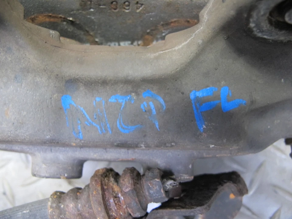 90-91 NISSAN Z32 300ZX JUEGO DE 2 PINZAS DE FRENO DELANTERAS IZQUIERDA Y DERECHA OEM Foto 2 de 4