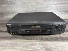 Sony Model SLV-N60 Hi-Fi Stereo VCR Player Recorder No Remote Tested Working