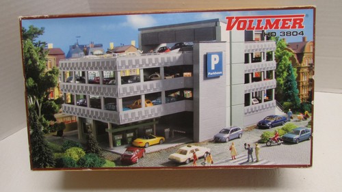 #3804 Vollmer HO Kit Estacionamiento Garaje Estacionamiento Escala 1/87 CAJA ABIERTA como está | Condition: Used