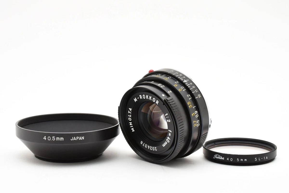 えだまめさま専用　MINOLTA M-ROKKOR 40mm F2 Minolta M Rokkor 40mm F2 for sale | eBay