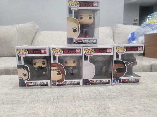 The Boys - Funko POP! - Television - LOT 978 Homelander, 977, 981, 982, 983