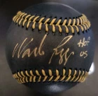 Hit Parade Elite Autographed Baseball Wade Boggs HOF Inscription Black Baseball
