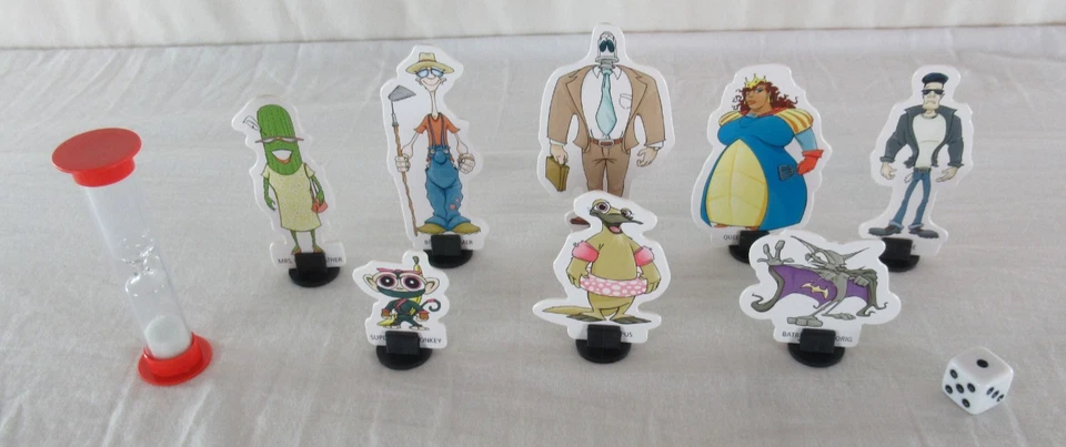 Quelf Unpredictable Random Party Board Game Imagination 2008 100% COMPLETE - Image 2 of 4